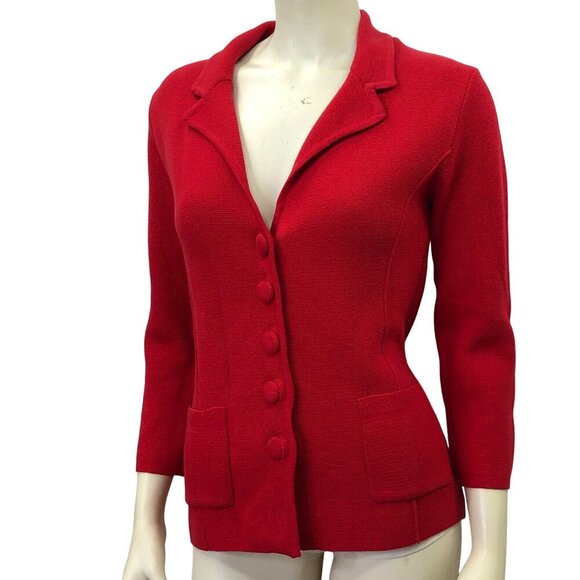 GRACE COTTON KNIT BLAZER MD - Picture 2 of 6